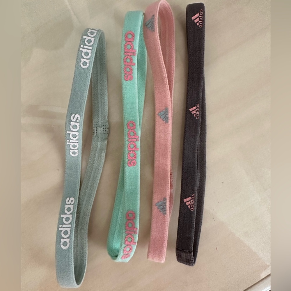 Set of 4 Adidas Headbands